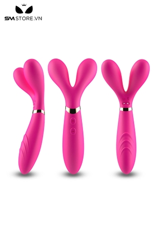 SMT2346 - Máy rung 3 nhánh 2 đầu dài 193mm có 9 tần số sạc điện