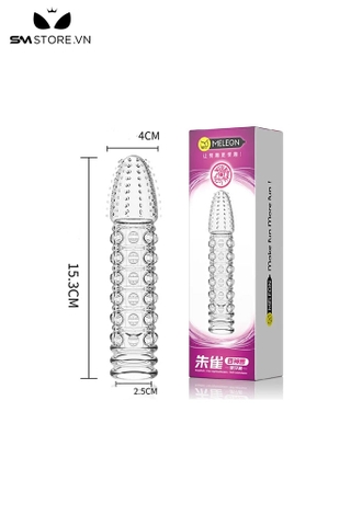 SMT885 - Bao cao su với phần đầu có gai dài 15cm siêu kích thích