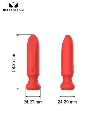 SMT1690 - Trứng rung mini dài 8.9cm có 10 tốc độ dùng sạc điện