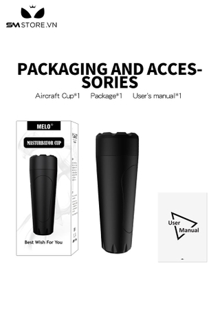 SMT2255 - Cốc thủ dâm silicon âm đạo giả dài 246mm chống nước