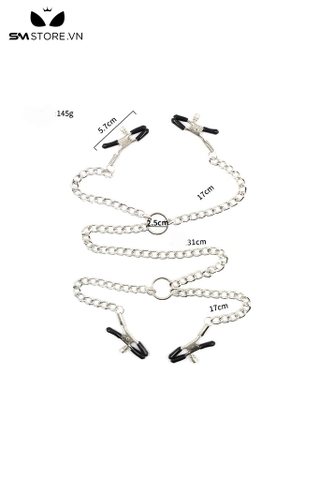 SMT267 - Cùm tay tình yêu kim loại dài 72 cm có size cho nam và nữ