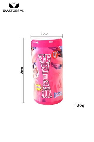 SMT1112 - Cốc thủ dâm anime silicon mềm đàn hồi tốt dài 13cm