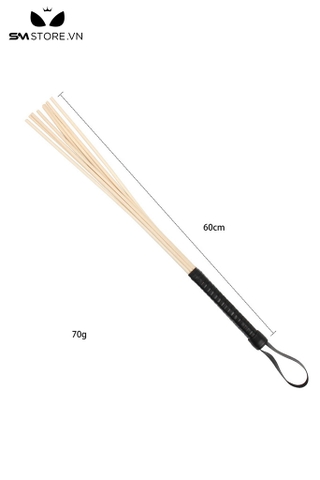 SMT826 - Roi mây tình yêu có 8 lan dài 60cm tay cầm bằng kim loại