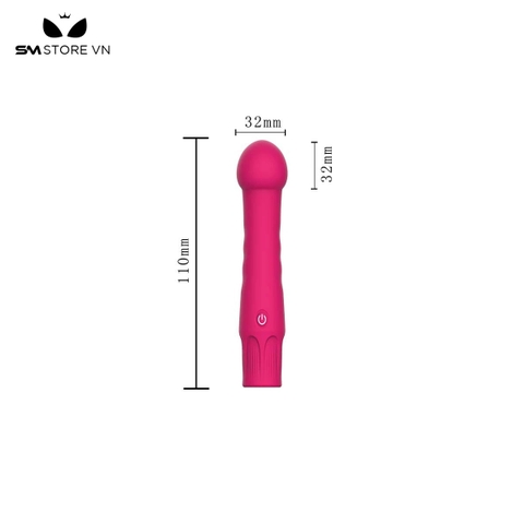 SMT1742 - Máy rung mini ngụy trang cây nấm hồng dài 11cm sạc điện