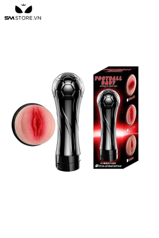 SMT2079 - Âm đạo giả hình quả bóng có đế dính tường dài 26cm