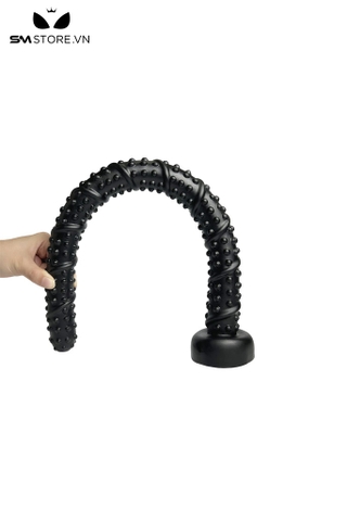 SMT1771 - Anal play silicon mềm dẻo siêu dài 55cm có bi quanh
