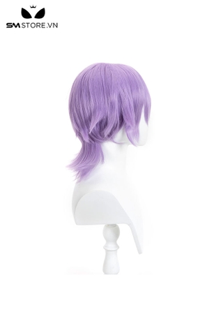 SMP161 - Tóc giả cosplay ngắn ngang vai màu tím dài 26cm