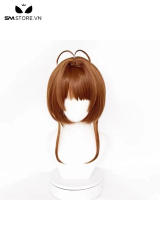 SMP148 - Tóc giả hóa trang kinomoto sakura kiểu ngắn ngang vai