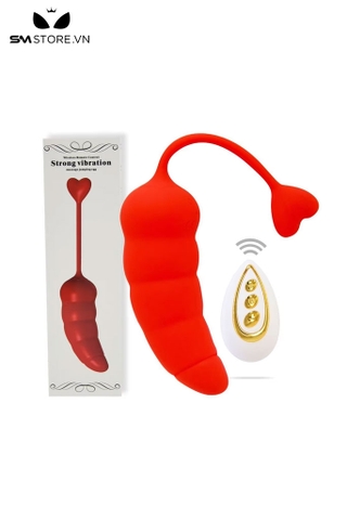 SMT1725 - Trứng rung ngụy trang quả ớt điều khiển từ xa dài 16.5cm