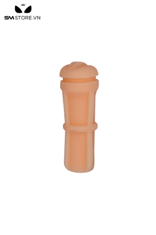 SMT1959 - Cốc thủ dâm mini silicon hình âm đạo có nhiều bi nổi