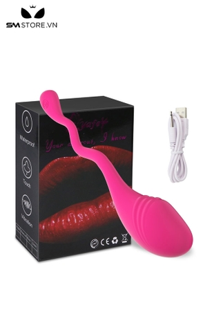 SMT2517 - Trứng rung điều khiển từ xa có 10 chế độ sạc điện