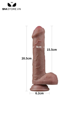 SMT1778 - Dương vật giả Lovetoy khổng lồ bằng silicon dài 20.5cm