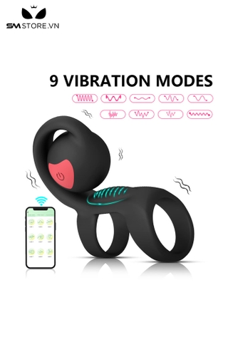SMT1226 - Vòng chống xuất tinh sớm silicon điều khiển qua APP