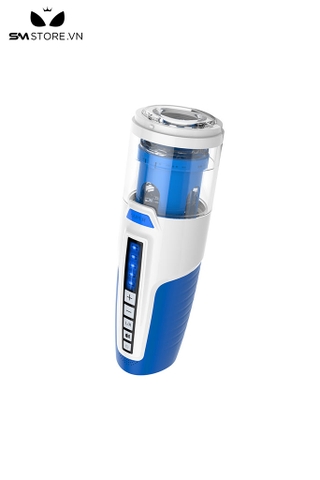 SMT325 - Âm đạo giả silicon tích hợp rung xoay thụt dài 273 mm