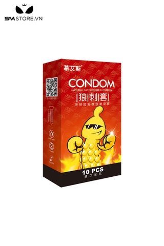 SMT378 - Bao cao su mát lạnh và nóng ấm Latex cao cấp