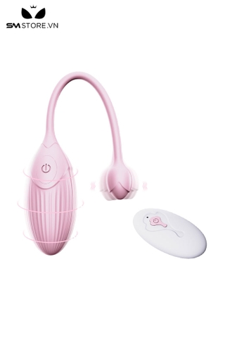 SMT1243 - Trứng rung silicon dài 180mm điều khiển từ xa chống nước