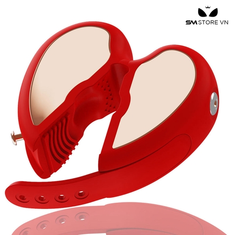 SMT1975 - Máy rung núm vú trái tim điều khiển qua APP sạc điện