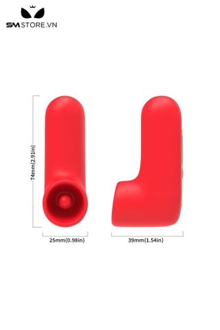 SMT3113 - Máy rung âm vật có 9 chế độ có núm xoay và 10 chế độ