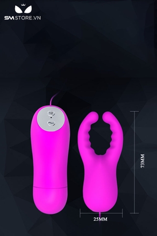 SMT2540 - Trứng rung cực mạnh có 12 chế độ hình sừng bò