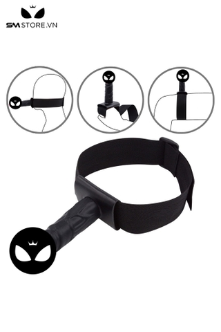 SMT1617 - Đồ chơi bịt miệng penis gag dương vật giả silicon dài 18cm