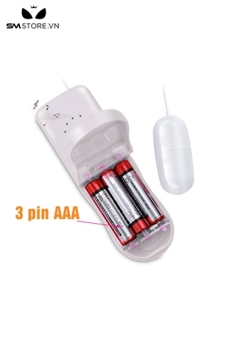 SMT2052 - Trứng rung bằng nhựa điều khiển có dây mix kèm âm thanh