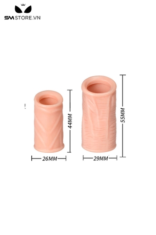 SMT917 - Combo 2 corcking vòng đeo dương vật đường kính 26 và 29mm
