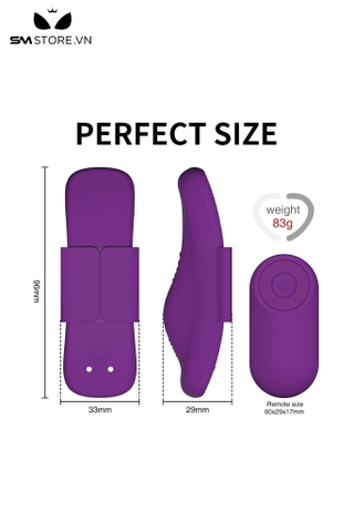 SMT2239 - Máy rung âm vật có 10 tần số dài 96mm sạc điện