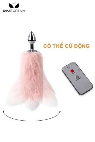 SMT5287 - Đuôi cáo cosplay điều khiển từ xa sạc điện và tháo rời