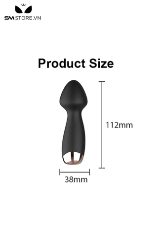 SMT1846 - Máy rung mini ngụy trang cây nấm silicon dài 11.2cm
