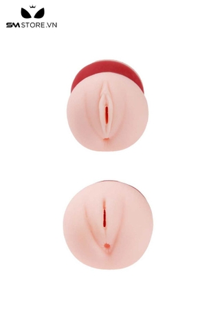 SMT1869 - Âm đạo giả 2 đầu anime bằng silicon mềm có độ co giãn