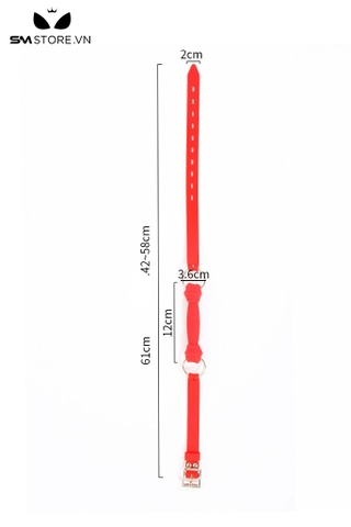 SMT1399 - Đồ chơi ngậm miệng bit gag bằng silicon dài 61cm