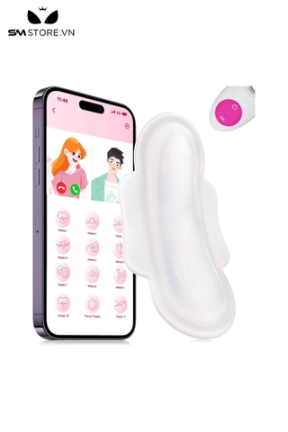 SMT1705 - Trứng rung có 11 chế độ ngụy trang băng vệ sinh dài 11.9cm