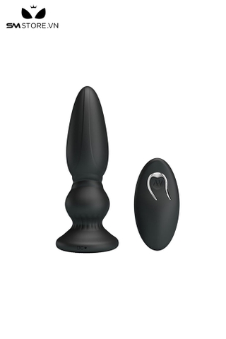 SMT331 - Butt plugs cắm hậu môn điều khiển từ xa silicon dài 125mm