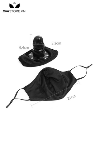 SMT236 - Penis gag dạng khẩu trang gắn liền dương vật