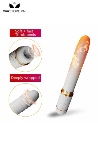 SMT2764 - Dương vật giả rung thụt Yeain và sưởi ấm cầm tay