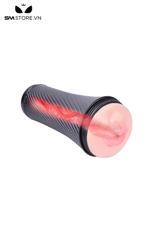 SMT122 - Cốc thủ dâm silicon hình âm đạo giả dài 22.5cm có độ đàn hồi