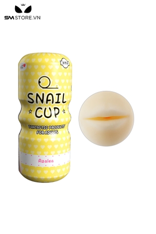 SMT164 - Cốc thủ dâm anime snail cup silicon mềm dẻo dài 17cm