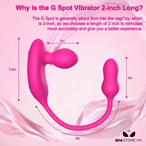 SMT2011 - Máy rung 2 đầu bằng silicon mềm kích thích điểm G