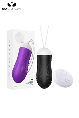 SMT2357 - Trứng rung điều khiển xa 10m có 10 chế độ dài 8.5cm