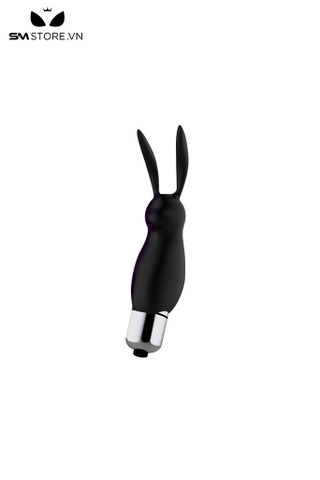 SMT1968 - Máy rung âm vật mini hình tai thỏ dài 10cm chất liệu silicon