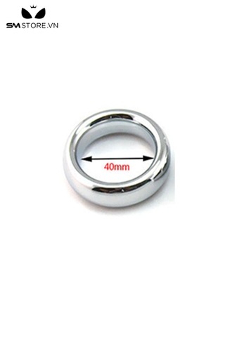 SMT558 - Vòng đeo dương vật inox sáng bóng bản to dày với 3 size