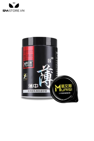 SMT385 - Bao cao su có gai siêu mỏng mịn nhiều gel hộp gồm 10 cái