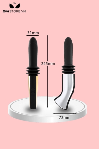 SMT2954 - Máy rung hậu môn có đế gắn tường sạc điện và 4 chế độ