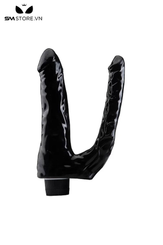 SMT1806 - Dương vật giả 2 đầu cùng nhánh chất liệu silicon dài 21.5cm