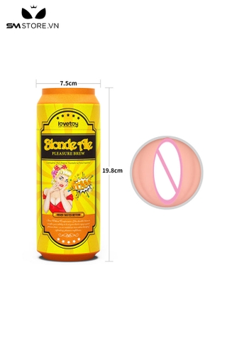 SMT1421 - Cốc thủ dâm Lovestory âm đạo bằng silicon dài 19.8cm