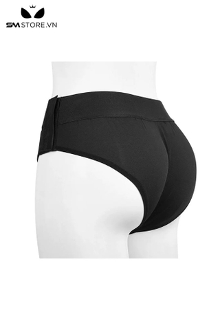 SMT182 - Đai đeo dương vật cho les thiết kế lỗ đôi chất liệu co giãn