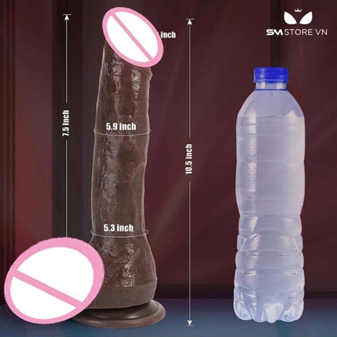 SMT1609 - Dương vật giả silicon khổng lồ đường kính 14cm