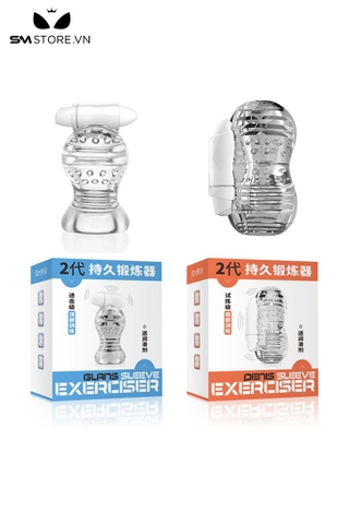 SMT1215 - Vòng đeo dương vật có 9 tần số rung dùng sạc dài 91mm