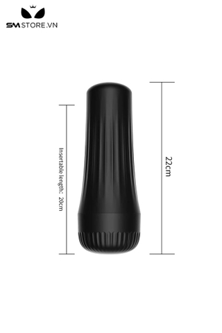 SMT122 - Cốc thủ dâm silicon hình âm đạo giả dài 22.5cm có độ đàn hồi