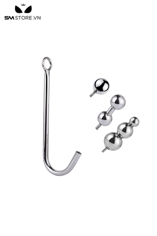 SMT450 - Bộ 3 Anal hook  gắn bi tháo rời chất liệu kim loại dài 318mm